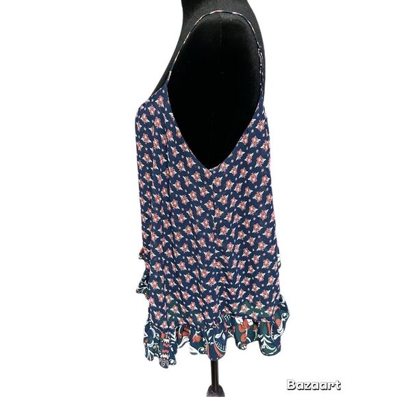 Rue 21 Strappy Tank Floral Print size juniors large - Picture 3 of 9